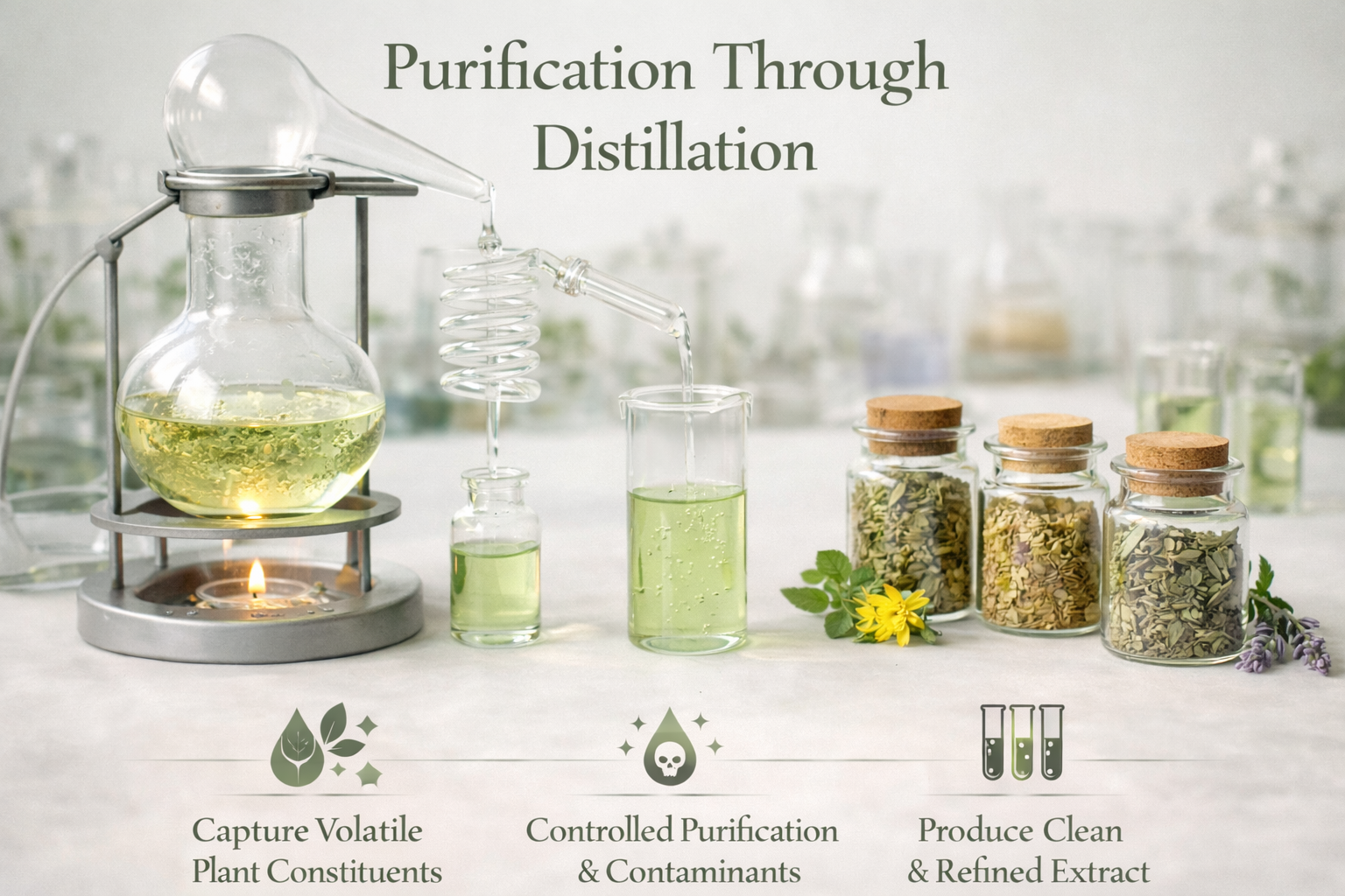 Distillation Purification