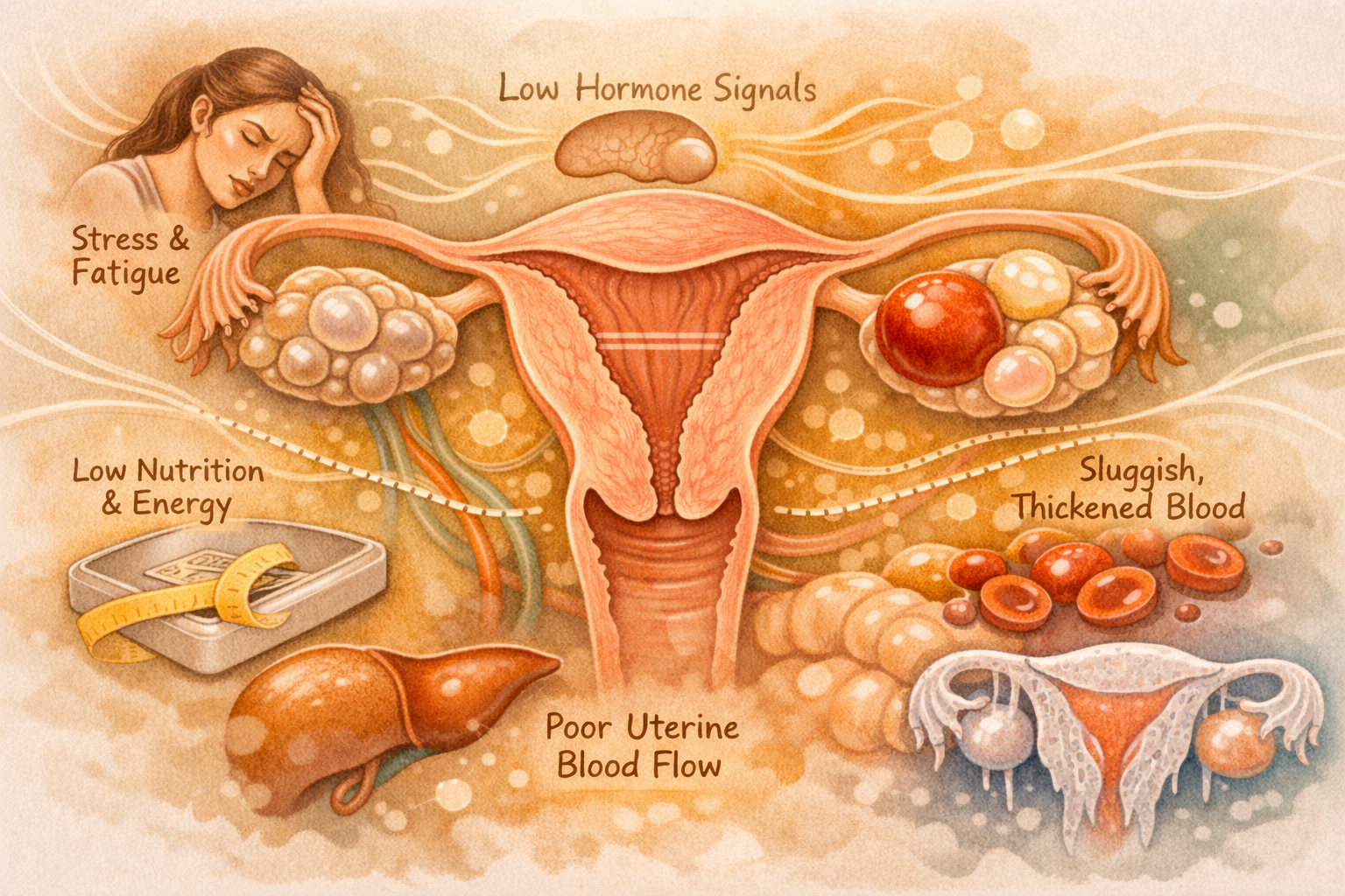 Oligomenorrhea functional physiology