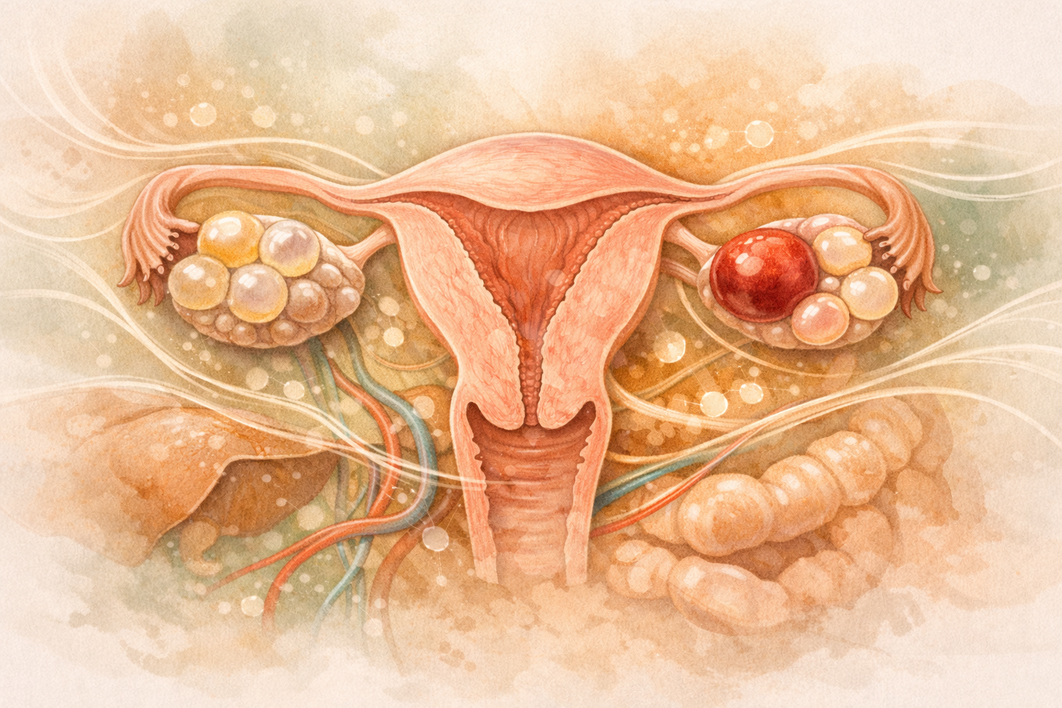 Ovarian cyst functional physiology