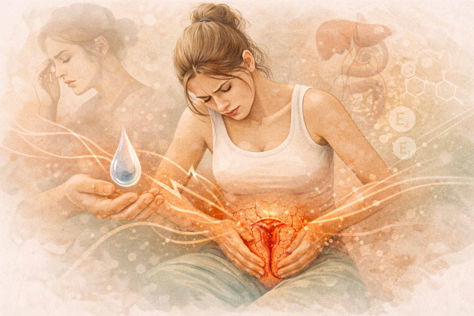 Vaginal dryness functional physiology